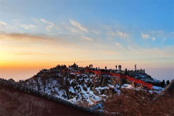 泰山天气，山巅之上的四季交响曲
