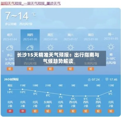 天气预报里的长沙，一场与天空的温柔博弈